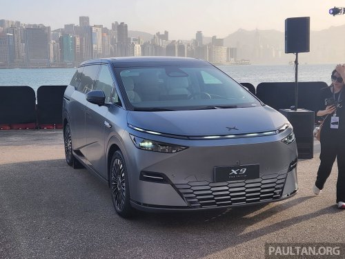 2026 Xpeng X9 EV in Malaysia – self-righting centre caps, still with 320 PS, 590 km WLTP range; fr RM281k