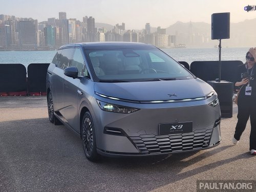 2026 Xpeng X9 EV in Malaysia – self-righting centre caps, still with 320 PS, 590 km WLTP range; fr RM281k