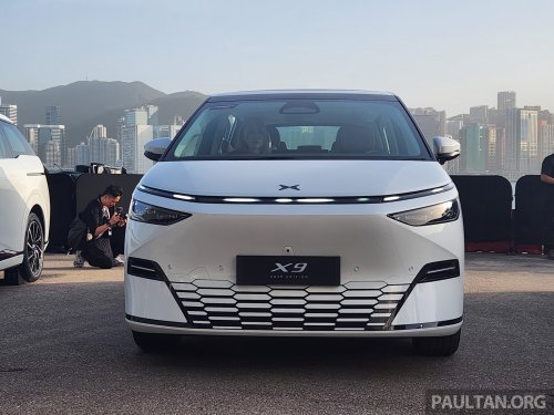 Xpeng makes Indonesian debut at GIIAS 2025 – CKD production of X9 EV started this month, from RM256k