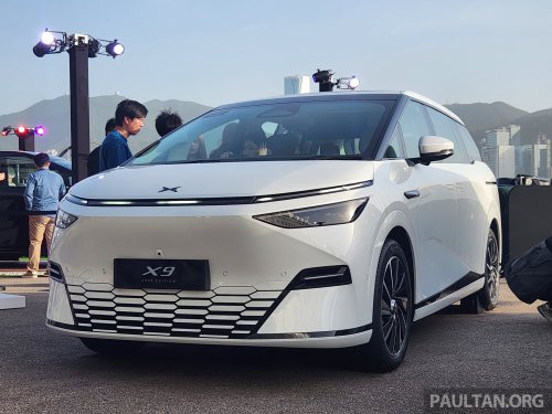 2026 Xpeng X9 EV in Malaysia – self-righting centre caps, still with 320 PS, 590 km WLTP range; fr RM281k