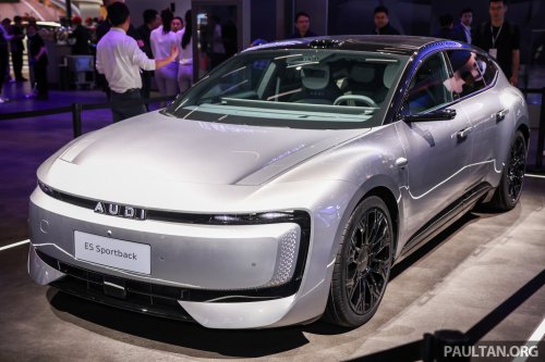 AUDI E5 Sportback finally launched in China, racks up 10k orders in 30 minutes – from RM139k to RM188k