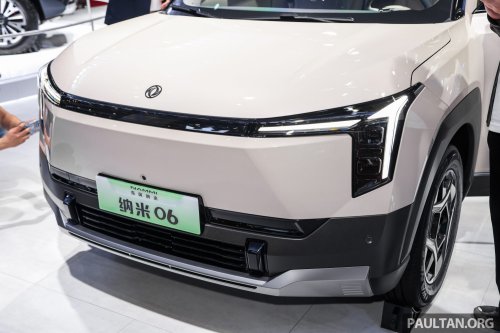 Dongfeng Nammi 06 SUV, 007 sedan in Malaysia soon