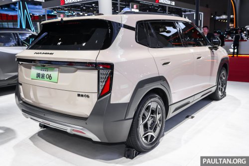 Dongfeng Nammi 06 SUV, 007 sedan in Malaysia soon
