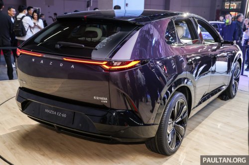 Mazda EZ-60 in China – EV or REEV, RWD, 258 PS, 200 km or 600 km CLTC range, RM71k to RM95k