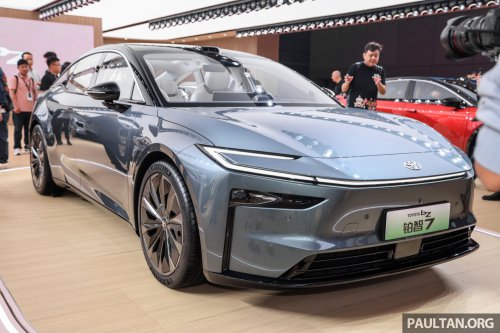 Toyota bZ7 EV to use Huawei e-motor, Harmony OS infotainment, ADAS with lidar; China launch Q4 2025