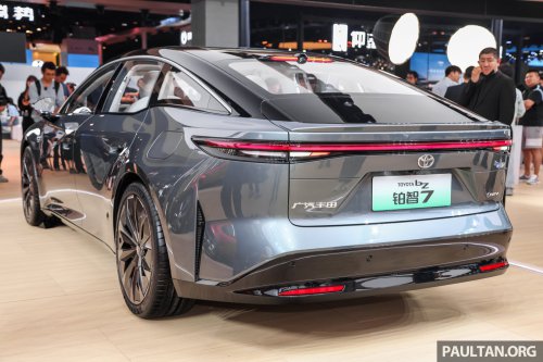 Toyota bZ7 EV to use Huawei e-motor, Harmony OS infotainment, ADAS with lidar; China launch Q4 2025
