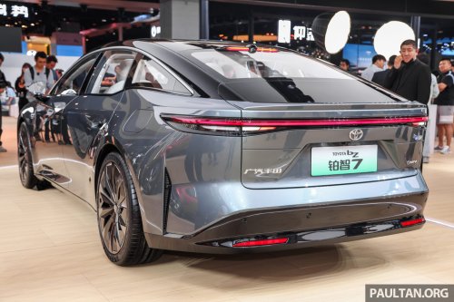 Toyota, Huawei, Toyota bZ7 EV to use Huawei e-motor, Harmony OS infotainment, ADAS with lidar; China launch Q4 2025