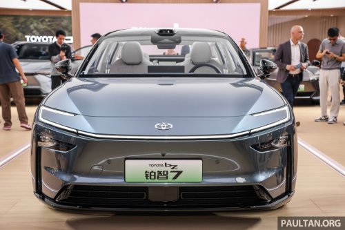 Toyota, Huawei, Toyota bZ7 EV to use Huawei e-motor, Harmony OS infotainment, ADAS with lidar; China launch Q4 2025