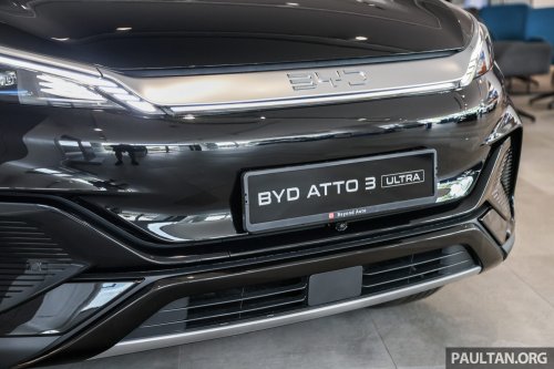 BYD Atto 3 Ultra gets new Atlantis Grey colour option – limited tax-free EV stock offered at RM105,800