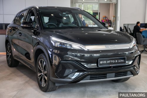 BYD, BYD Atto 3, BYD Atto 3 Ultra gets new Atlantis Grey colour option – limited tax-free EV stock offered at RM105,800