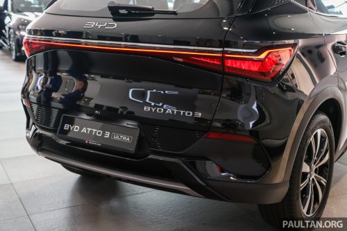 BYD Atto 3 Ultra gets new Atlantis Grey colour option – limited tax-free EV stock offered at RM105,800