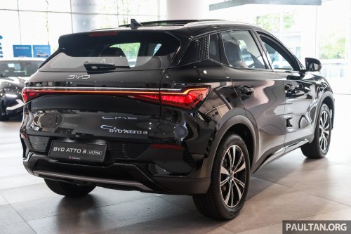 BYD, BYD Atto 3, BYD Atto 3 Ultra gets new Atlantis Grey colour option – limited tax-free EV stock offered at RM105,800