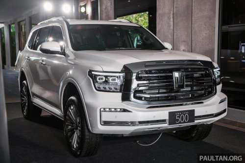 GWM, GWM Tank 500 Diesel launching in Thailand this month – 2.4L 2WD/4WD, 184 hp, 480 Nm, 9AT, rivals Fortuner