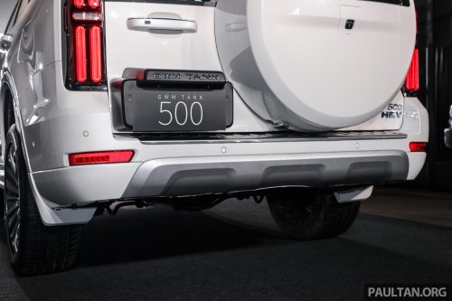 GWM Tank 500 HEV Black Edition in Malaysia – full black exterior, RM8,000 more at RM336,800
