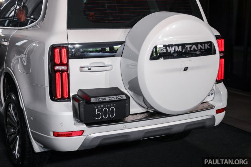 GWM Tank 500 HEV Black Edition in Malaysia – full black exterior, RM8,000 more at RM336,800