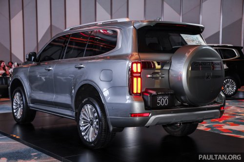 GWM Tank 500 HEV launched in Malaysia – 7-seat luxury hybrid 4×4, 346 PS, 648 Nm; RM328,800 OTR