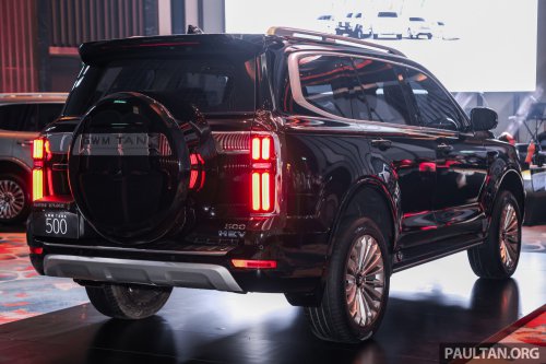 GWM Tank 500 HEV launched in Malaysia – 7-seat luxury hybrid 4×4, 346 PS, 648 Nm; RM328,800 OTR