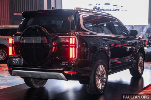 GWM Tank 500 HEV launched in Malaysia – 7-seat luxury hybrid 4×4, 346 PS, 648 Nm; RM328,800 OTR