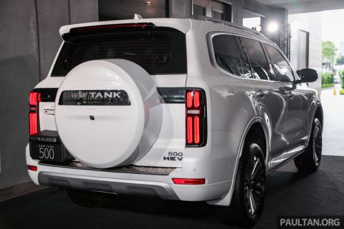 GWM, GWM Tank 500 HEV launched in Malaysia – 7-seat luxury hybrid 4×4, 346 PS, 648 Nm; RM328,800 OTR