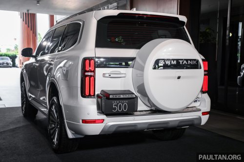 GWM Tank 500 HEV Black Edition in Malaysia – full black exterior, RM8,000 more at RM336,800