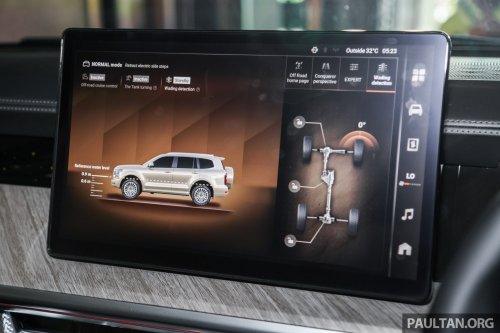 GWM Tank 500 HEV launched in Malaysia – 7-seat luxury hybrid 4×4, 346 PS, 648 Nm; RM328,800 OTR