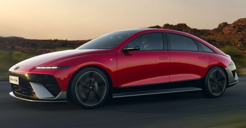 Hyundai Ioniq 6 N teased ahead of Goodwood reveal