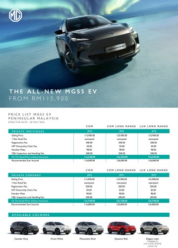 MG, 2025 MG S5 EV launched in Malaysia – 49 or 62 kWh, up to 430 km range, eMas 7/Atto 3 rival from RM111k