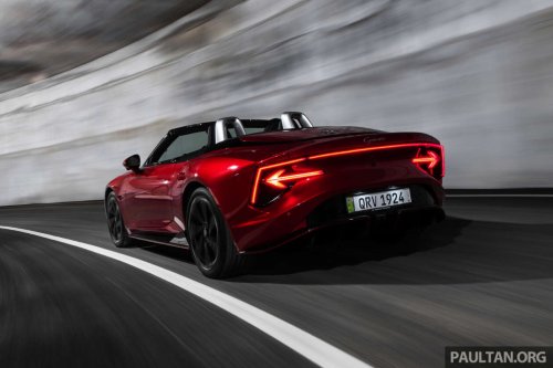 MG, AWD, MG Cyberster Malaysian gallery – check out this RM320k scissor-doored 544 PS AWD EV roadster
