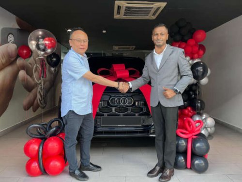 Audi, Audi Q7, Audi Skudai delivers its first Audi Q7 S line – enjoy maintenance savings on your existing Audi, too!