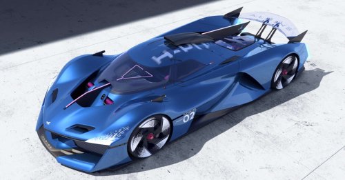 Alpine, SuperCar, Alpine to launch V6 tri-motor hybrid supercar in 2028