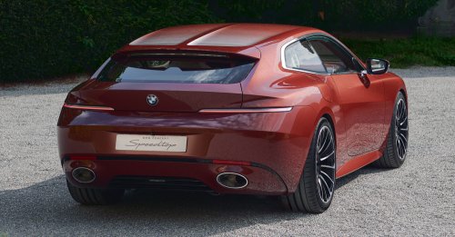 BMW, BMW Concept Speedtop Unveiled With 4.4L V8 Biturbo Limited to 70 Units