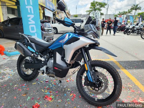 2025 CFMoto 800MT-X Malaysian launch, RM48,888