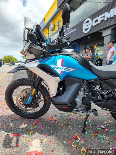 2025 CFMoto 800MT-X Malaysian launch, RM48,888
