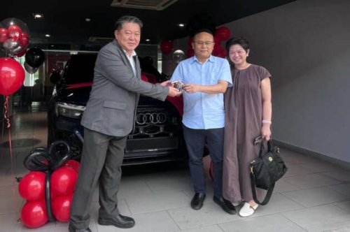 Audi, Audi Q7, Audi Skudai delivers its first Audi Q7 S line – enjoy maintenance savings on your existing Audi, too!