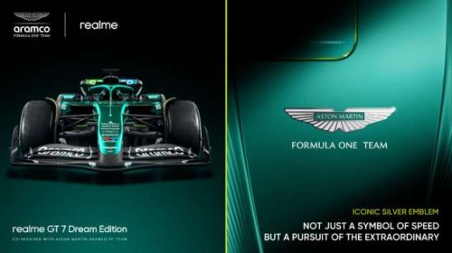 Aston Martin, Aston Martin F1 teams up with Realme for GT 7 Dream Edition phone – launching May 27, multi-year deal