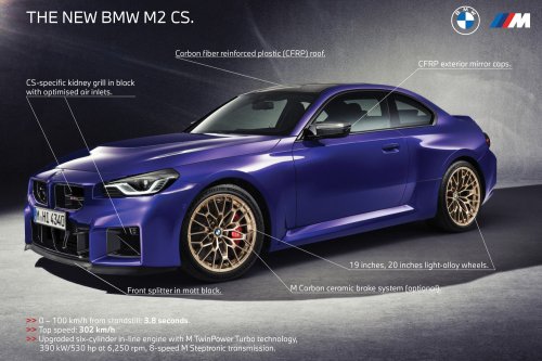 2025 G87 BMW M2 CS debuts – 30 kg lighter; 3.0L twin-turbo I6 with 530 PS; 0-100 km/h in 3.8 seconds