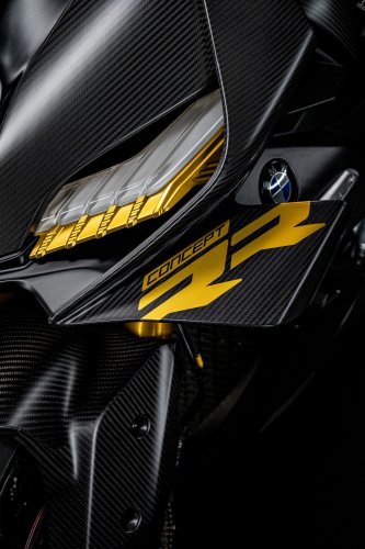 BMW Motorrad Concept RR presented at the Concorso d’Eleganza Villa d’Este show in France