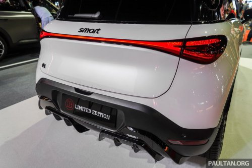 smart #1 Brabus Limited Edition open for booking in Malaysia – lowered by 35 mm, 19-inch alloys, bodykit