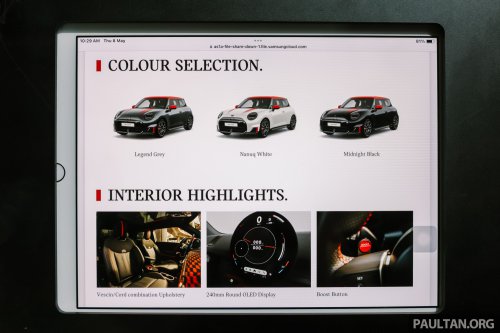 MINI JCW 3 Door petrol and electric, JCW Aceman, Cooper Convertible debut at Malaysia Autoshow 2025