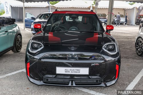 MINI JCW 3 Door petrol and electric, JCW Aceman, Cooper Convertible debut at Malaysia Autoshow 2025