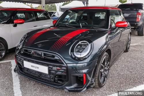 MINI JCW 3 Door petrol and electric, JCW Aceman, Cooper Convertible debut at Malaysia Autoshow 2025