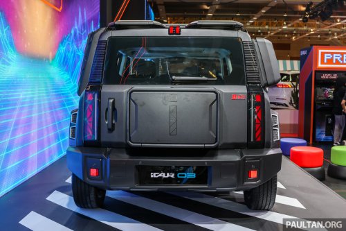 iCaur debuts in Malaysia – 03 EV to be launched in Q3 2025; up to 279 PS, 426 km NEDC; price fr RM145k est