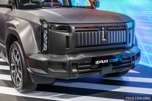 iCaur debuts in Malaysia – 03 EV to be launched in Q3 2025; up to 279 PS, 426 km NEDC; price fr RM145k est