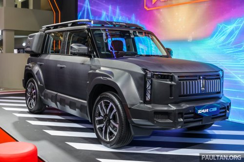 iCaur debuts in Malaysia – 03 EV to be launched in Q3 2025; up to 279 PS, 426 km NEDC; price fr RM145k est