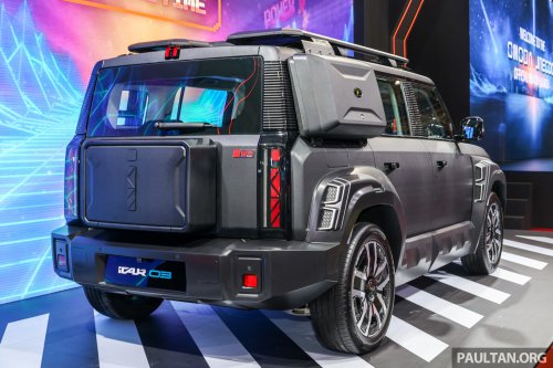 iCaur debuts in Malaysia – 03 EV to be launched in Q3 2025; up to 279 PS, 426 km NEDC; price fr RM145k est