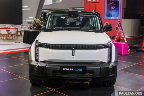 iCaur debuts in Malaysia – 03 EV to be launched in Q3 2025; up to 279 PS, 426 km NEDC; price fr RM145k est