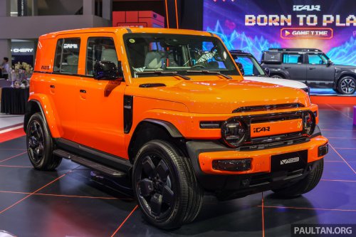 SUV | iCaur V23 seen road-registered in Malaysia – EV SUV with classic Land Cruiser styling launching soon?