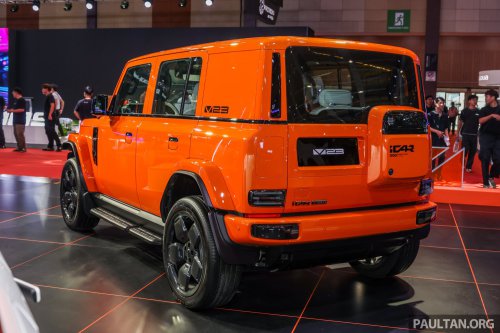 iCaur V23 seen road-registered in Malaysia – EV SUV with classic Land Cruiser styling launching soon?