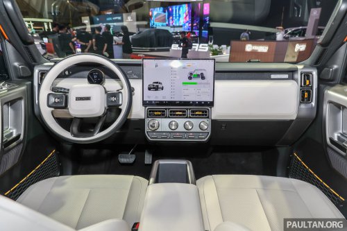 iCaur V23 seen road-registered in Malaysia – EV SUV with classic Land Cruiser styling launching soon?