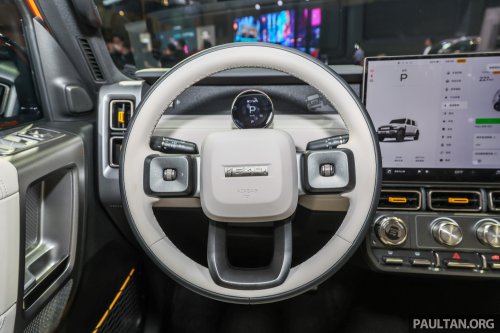 iCaur V23 spotted testing on Malaysian roads – boxy EV SUV with Land Cruiser BJ looks launching soon?